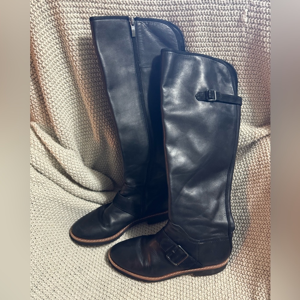 Franco Sarto riding boot, knee‎ high, size 8.5